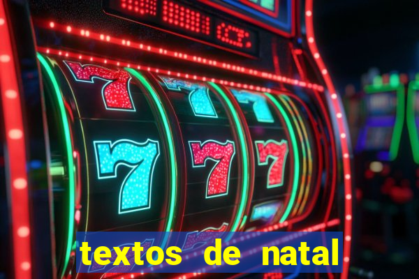 textos de natal para leitura